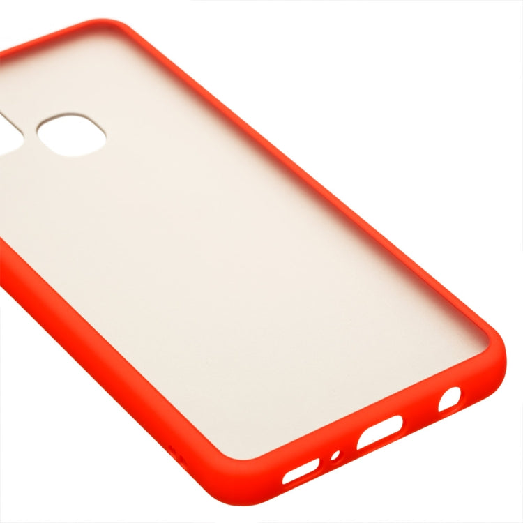For Samsung Galaxy A21s Skin Hand Feeling Series Shockproof Frosted PC+ TPU Protective Case