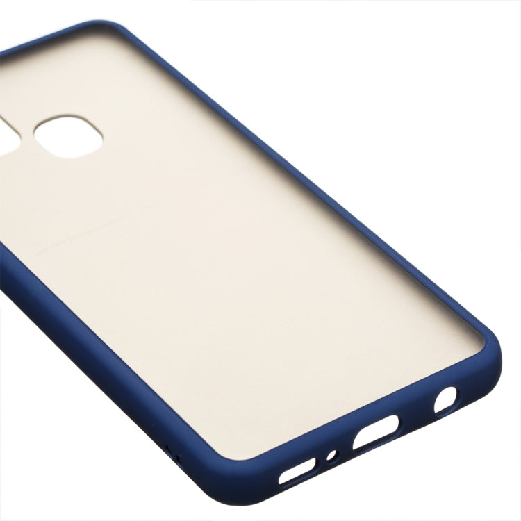 For Samsung Galaxy A21s Skin Hand Feeling Series Shockproof Frosted PC+ TPU Protective Case