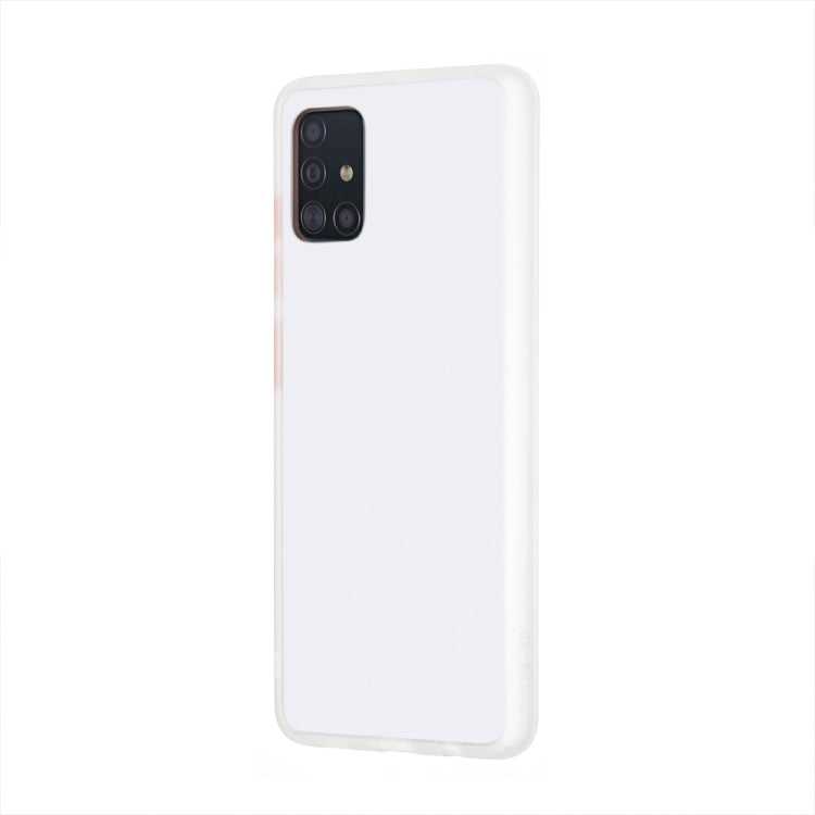 For Samsung Galaxy A51 4G Skin Hand Feeling Series Shockproof Frosted PC+ TPU Protective Case