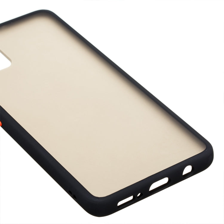 For Samsung Galaxy A51 4G Skin Hand Feeling Series Shockproof Frosted PC+ TPU Protective Case