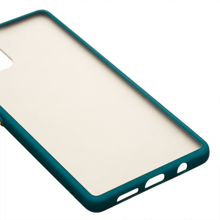 For Samsung Galaxy A71 5G Skin Hand Feeling Series Shockproof Frosted PC+ TPU Protective Case