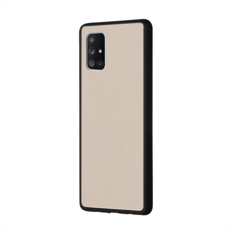 For Samsung Galaxy A71 5G Skin Hand Feeling Series Shockproof Frosted PC+ TPU Protective Case