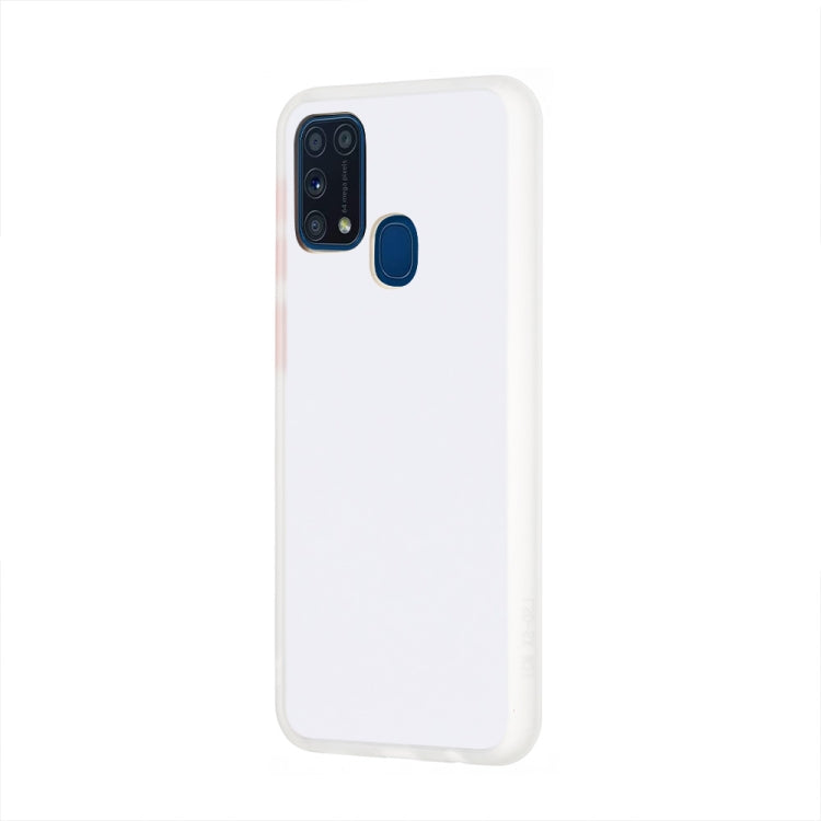 For Samsung Galaxy M31 Skin Hand Feeling Series Shockproof Frosted PC+ TPU Protective Case