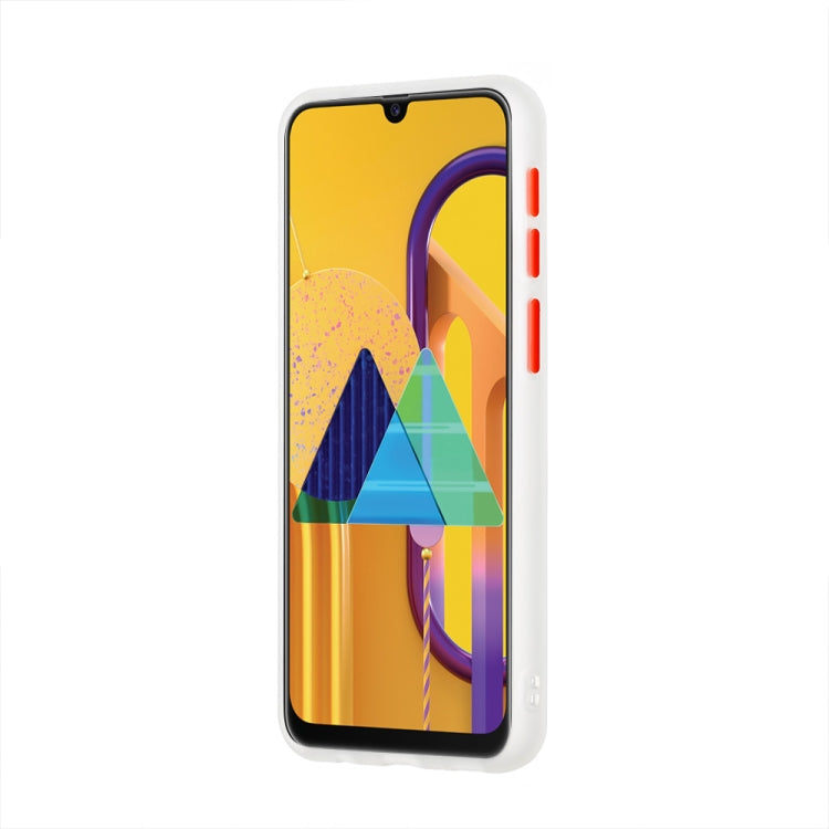 For Samsung Galaxy M31 Skin Hand Feeling Series Shockproof Frosted PC+ TPU Protective Case