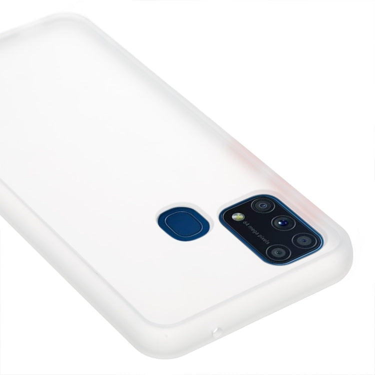For Samsung Galaxy M31 Skin Hand Feeling Series Shockproof Frosted PC+ TPU Protective Case