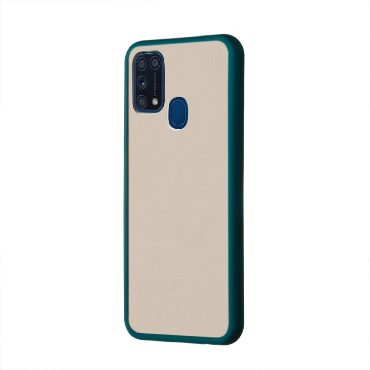 For Samsung Galaxy M31 Skin Hand Feeling Series Shockproof Frosted PC+ TPU Protective Case