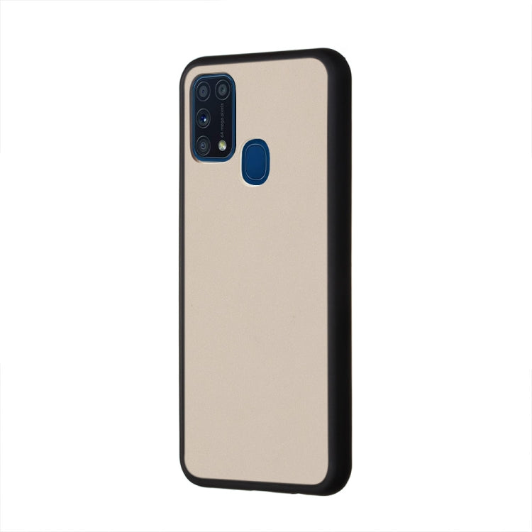 For Samsung Galaxy M31 Skin Hand Feeling Series Shockproof Frosted PC+ TPU Protective Case