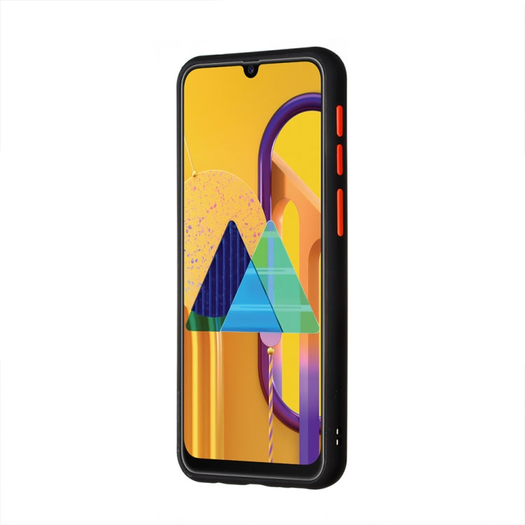 For Samsung Galaxy M31 Skin Hand Feeling Series Shockproof Frosted PC+ TPU Protective Case