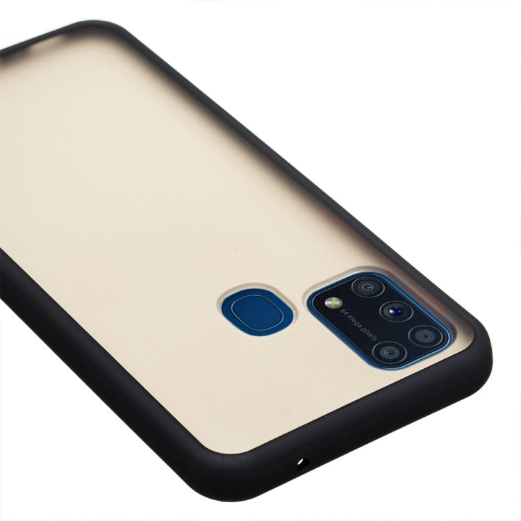 For Samsung Galaxy M31 Skin Hand Feeling Series Shockproof Frosted PC+ TPU Protective Case
