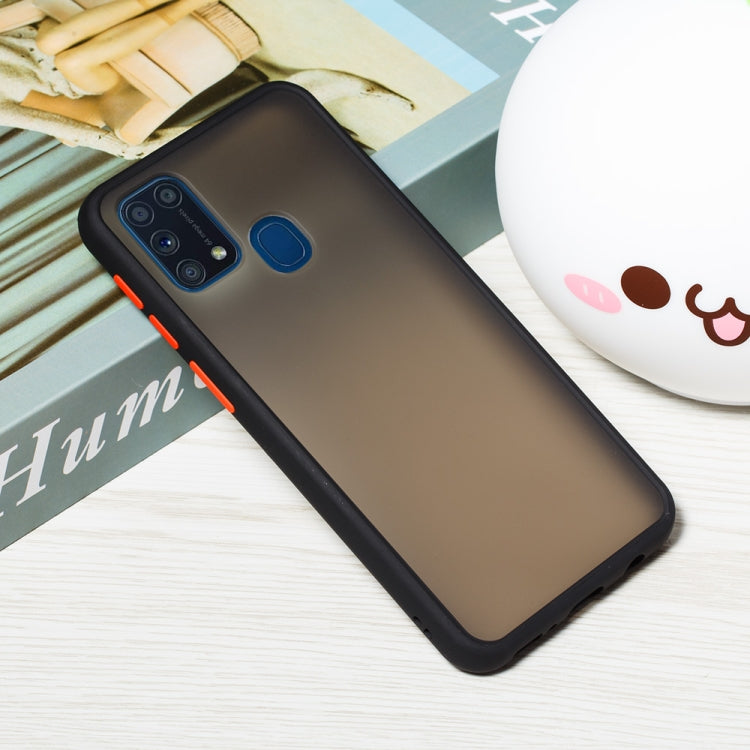 For Samsung Galaxy M31 Skin Hand Feeling Series Shockproof Frosted PC+ TPU Protective Case