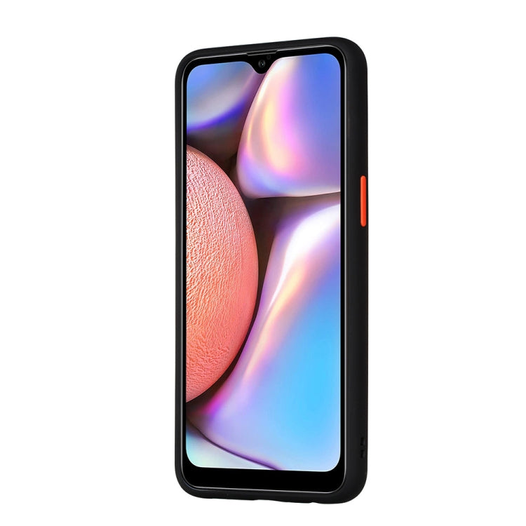 For Samsung Galaxy A10s Skin Hand Feeling Series Shockproof Frosted PC+ TPU Protective Case