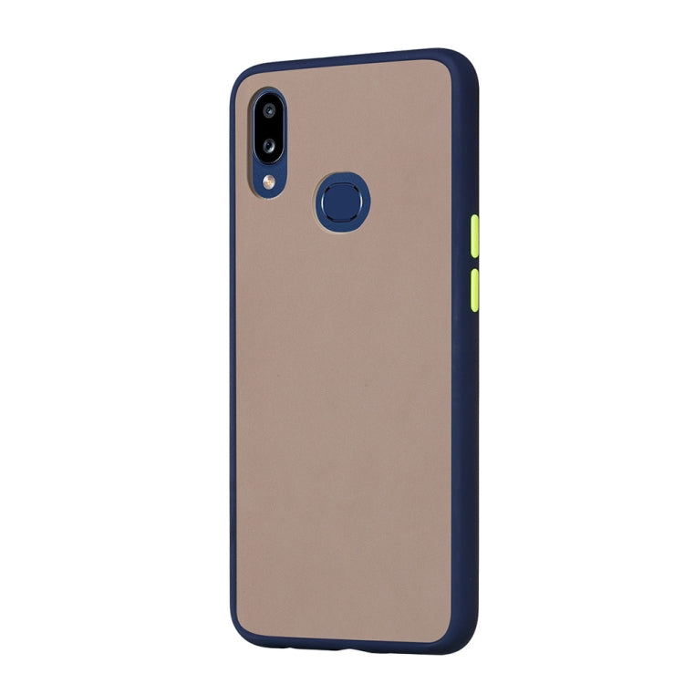 For Samsung Galaxy A10s Skin Hand Feeling Series Shockproof Frosted PC+ TPU Protective Case