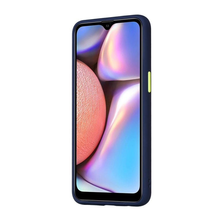 For Samsung Galaxy A10s Skin Hand Feeling Series Shockproof Frosted PC+ TPU Protective Case