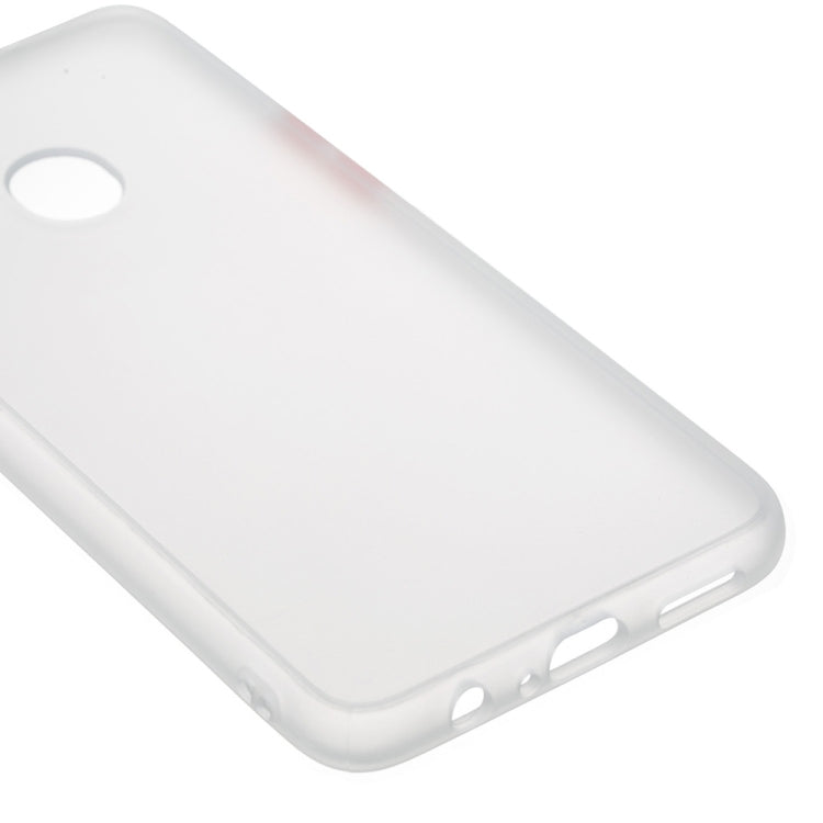 For Samsung Galaxy A20s Skin Hand Feeling Series Shockproof Frosted PC+ TPU Protective Case