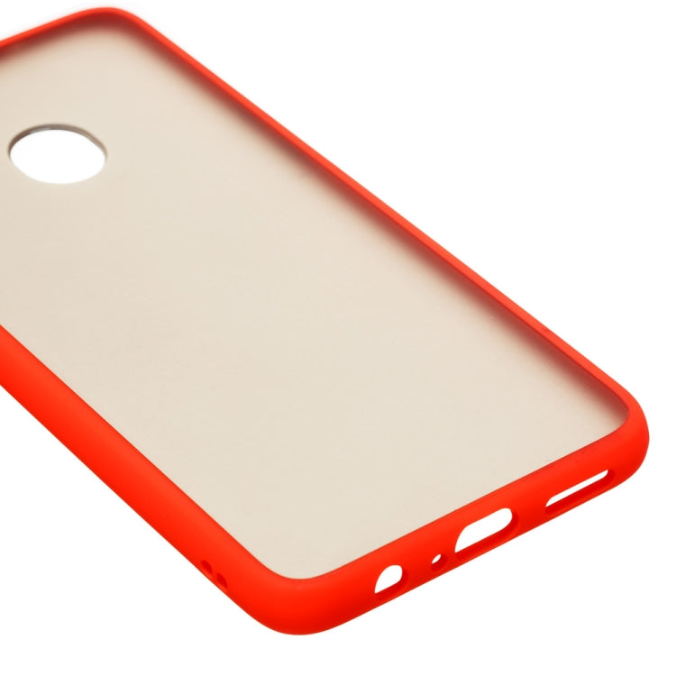 For Samsung Galaxy A20s Skin Hand Feeling Series Shockproof Frosted PC+ TPU Protective Case