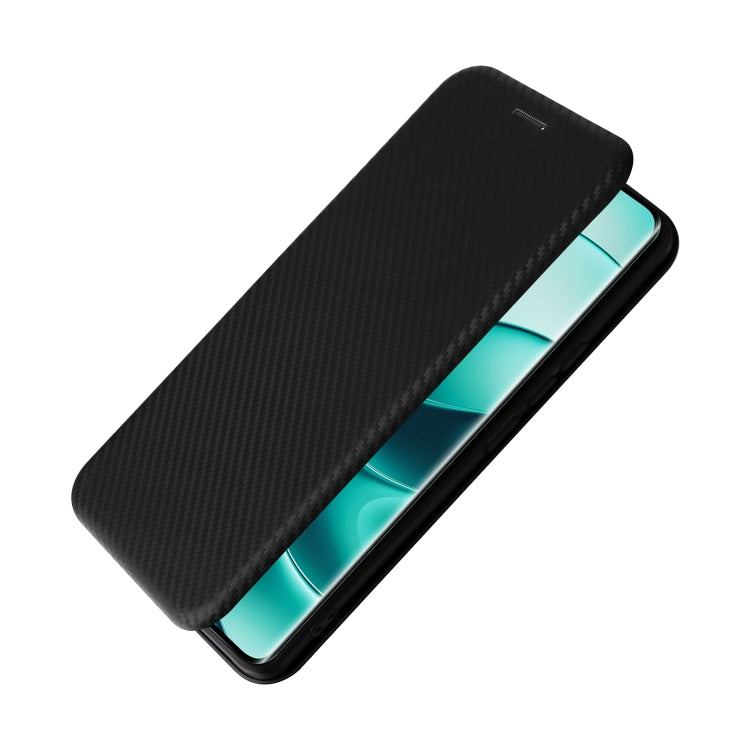 For Redmi Note 14 Pro 4G Global Carbon Fiber Texture Flip Leather Phone Case