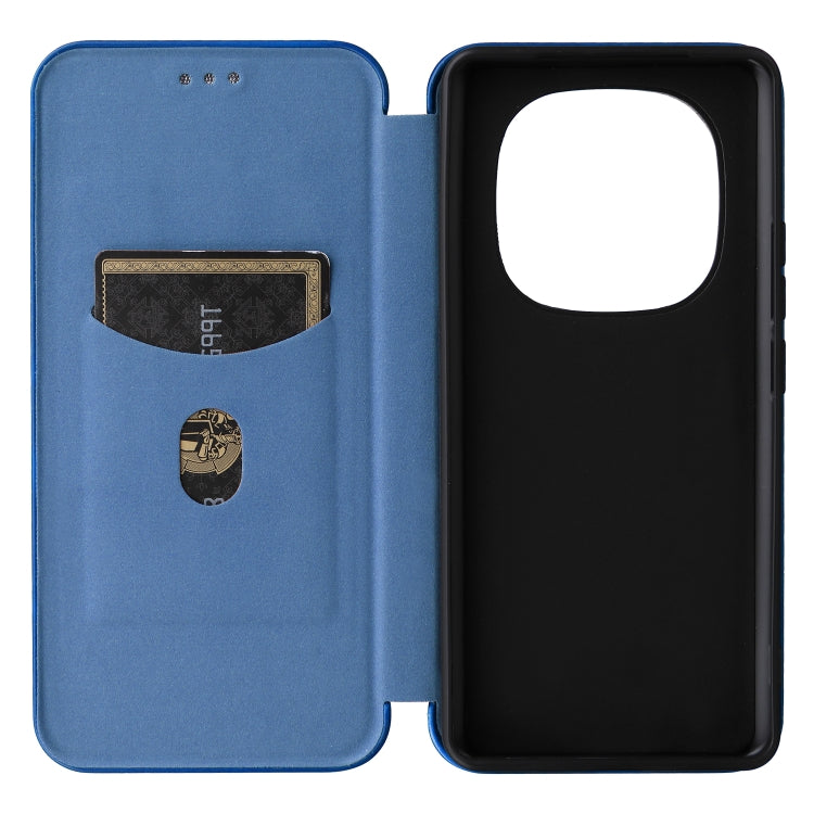 For Redmi Note 14 Pro 4G Global Carbon Fiber Texture Flip Leather Phone Case