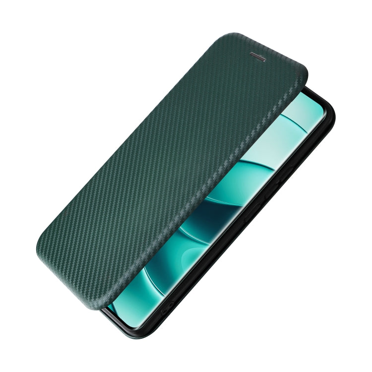 For Redmi Note 14 Pro 4G Global Carbon Fiber Texture Flip Leather Phone Case