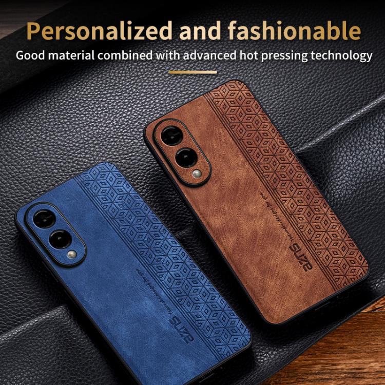 For Samsung Galaxy S25 Edge 5G AZNS 3D Embossed Skin Feel Phone Case