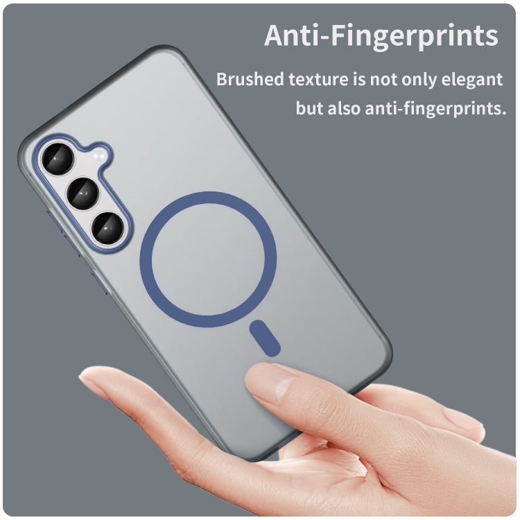 For Samsung Galaxy S24+ 5G MagSafe Frosted Translucent TPU + PC Full Coverage Phone Case