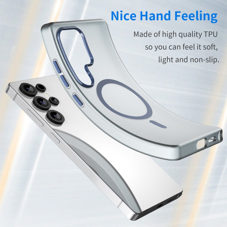 For Samsung Galaxy S25 Ultra MagSafe Frosted Translucent TPU + PC Full Coverage Phone Case