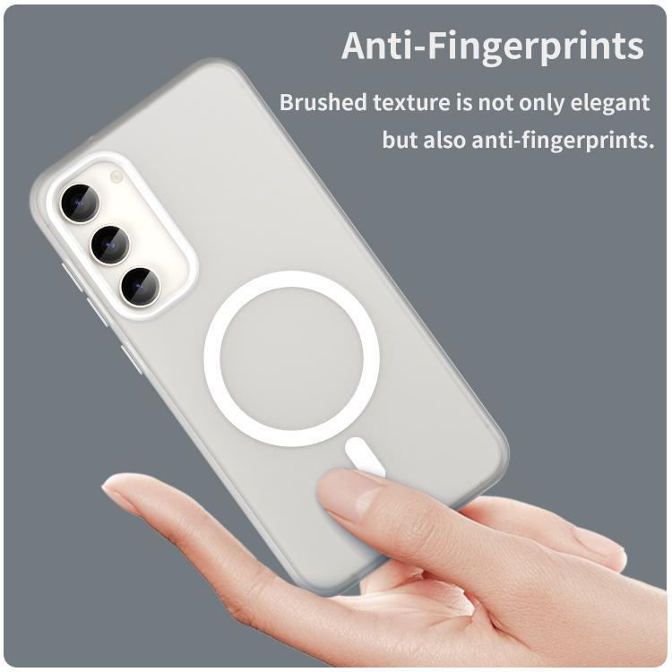 For Samsung Galaxy S23+ 5G MagSafe Frosted Translucent TPU + PC Full Coverage Phone Case