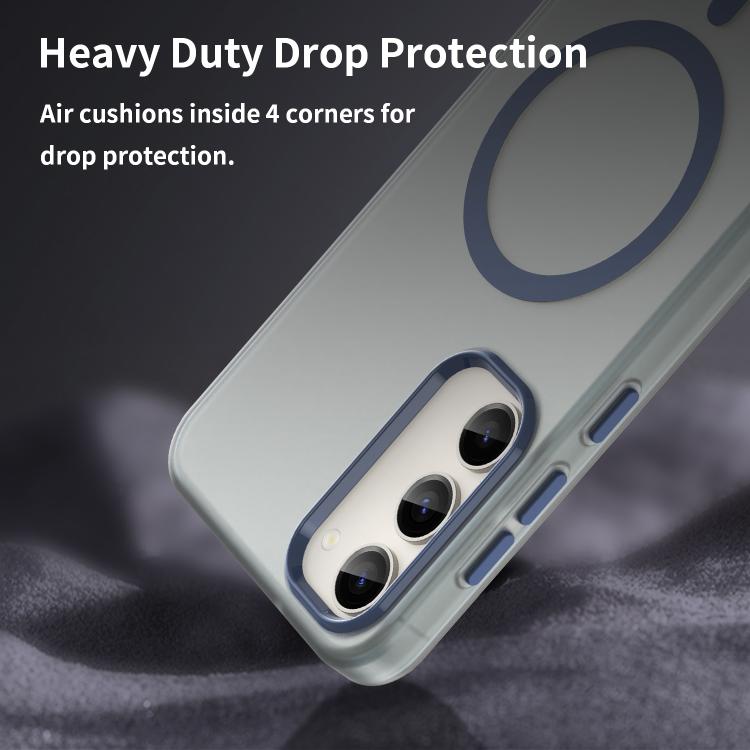 For Samsung Galaxy S23+ 5G MagSafe Frosted Translucent TPU + PC Full Coverage Phone Case