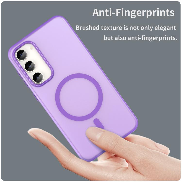 For Samsung Galaxy S23+ 5G MagSafe Frosted Translucent TPU + PC Full Coverage Phone Case