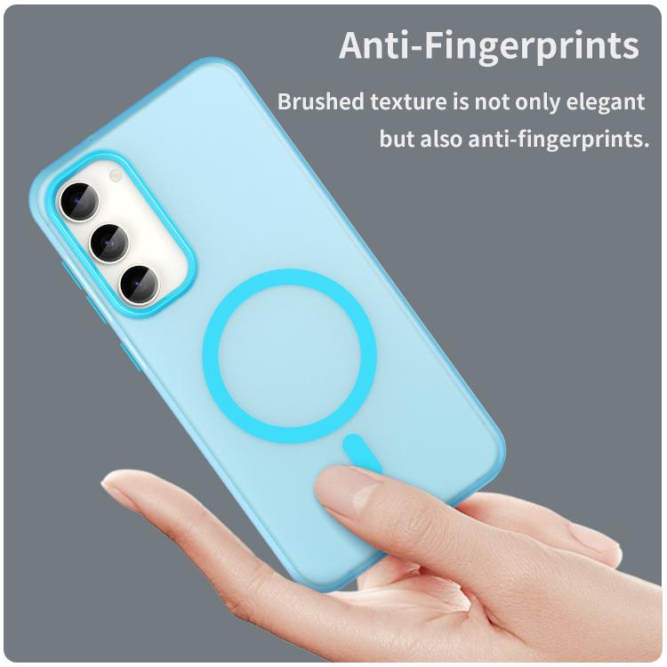 For Samsung Galaxy S23+ 5G MagSafe Frosted Translucent TPU + PC Full Coverage Phone Case