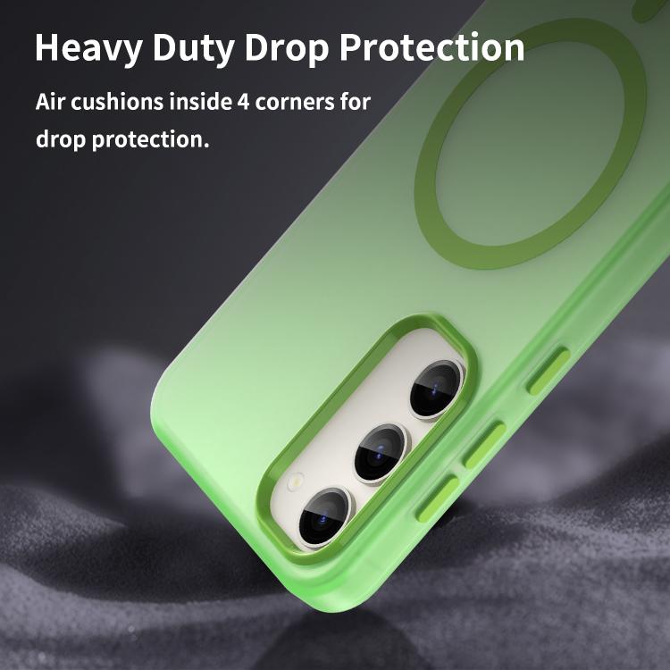 For Samsung Galaxy S23+ 5G MagSafe Frosted Translucent TPU + PC Full Coverage Phone Case