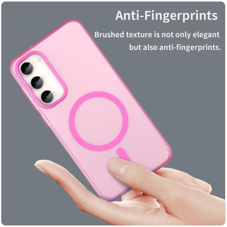 For Samsung Galaxy S23+ 5G MagSafe Frosted Translucent TPU + PC Full Coverage Phone Case