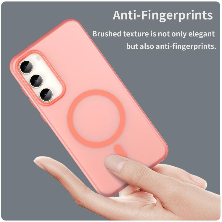 For Samsung Galaxy S23+ 5G MagSafe Frosted Translucent TPU + PC Full Coverage Phone Case