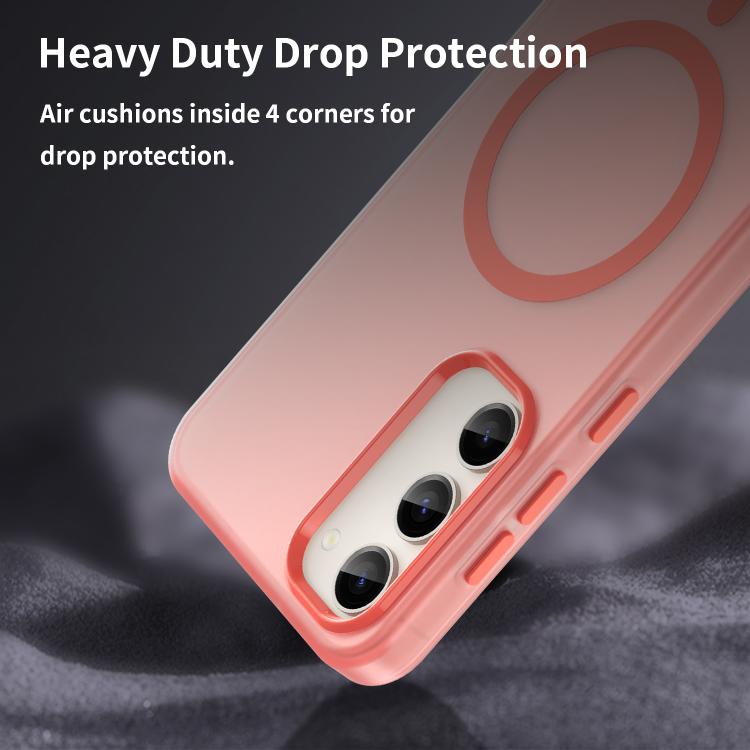 For Samsung Galaxy S23+ 5G MagSafe Frosted Translucent TPU + PC Full Coverage Phone Case