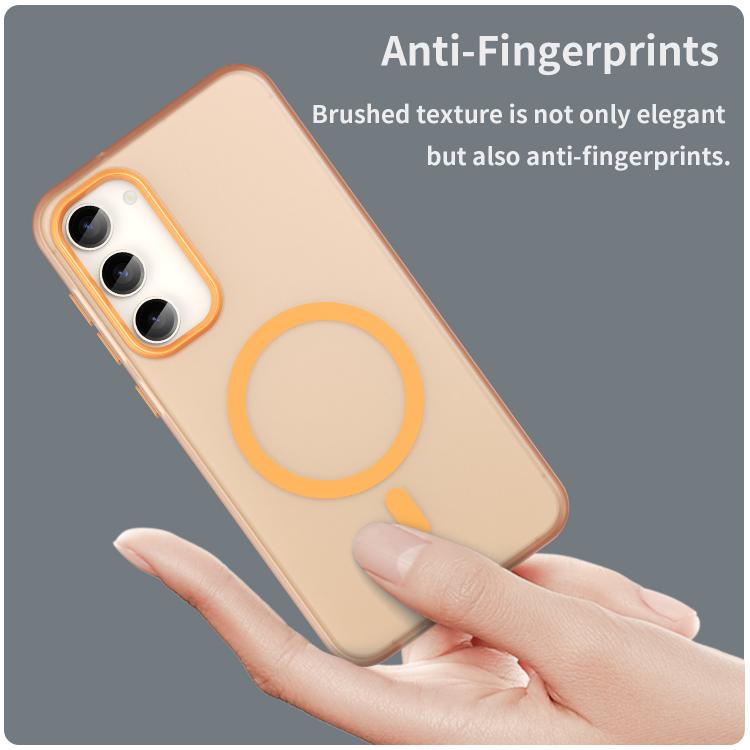 For Samsung Galaxy S23+ 5G MagSafe Frosted Translucent TPU + PC Full Coverage Phone Case