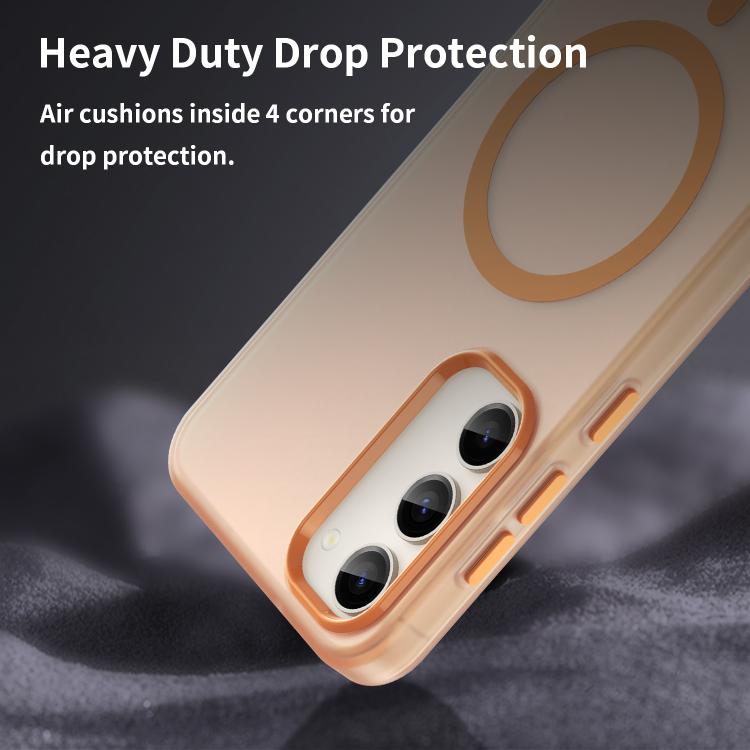 For Samsung Galaxy S23+ 5G MagSafe Frosted Translucent TPU + PC Full Coverage Phone Case
