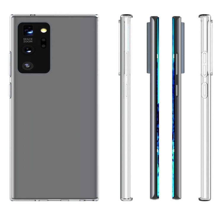 For Samsung Galaxy Note20 Ultra Glossy Transparent Protective Case