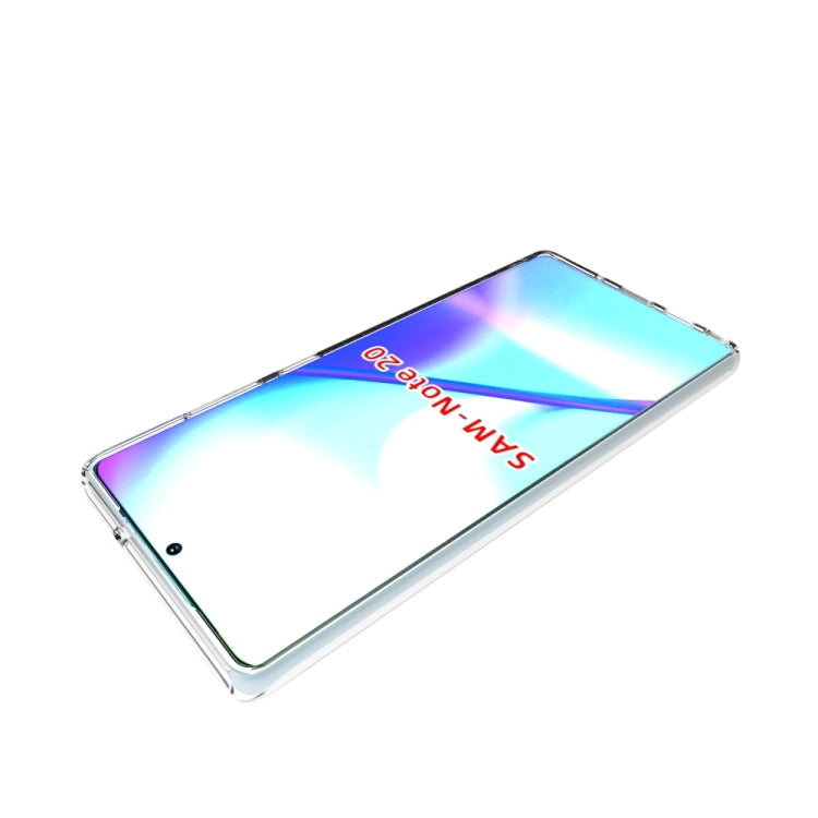 For Samsung Galaxy Note20 Glossy Transparent Protective Case