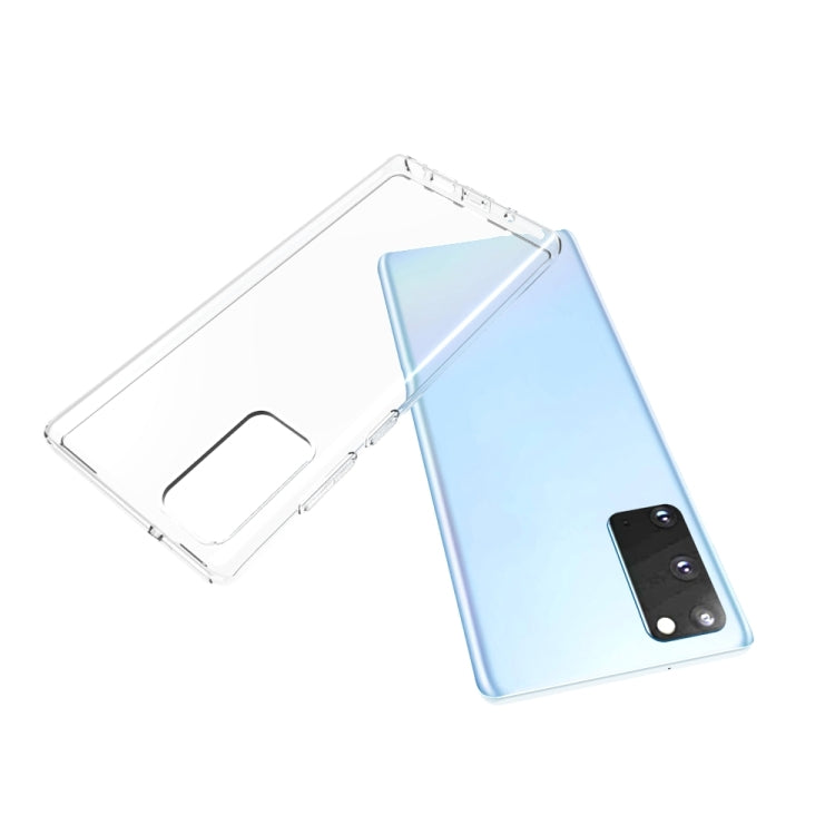 For Samsung Galaxy Note20 Glossy Transparent Protective Case