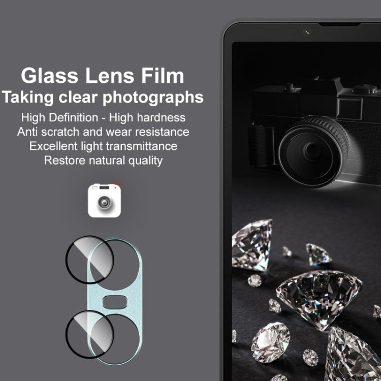 For Sony Xperia 10 VI IMAK Metal Armor Premium Camera Protector Film