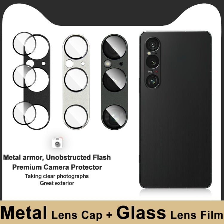 For Sony Xperia 1 VI IMAK Metal Armor Premium Camera Protector Film