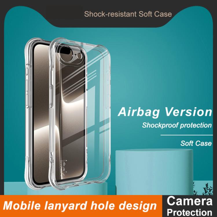 For iPhone 16e / 17e imak Shockproof Airbag TPU Phone Case