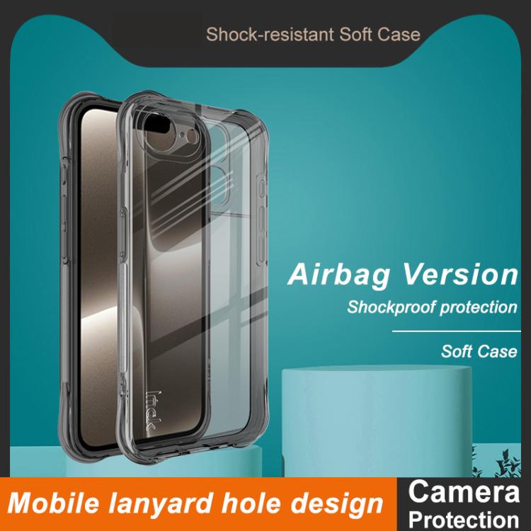 For iPhone 16e / 17e imak Shockproof Airbag TPU Phone Case