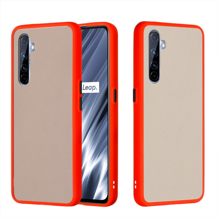 For OPPO Realme X50 Pro Skin Hand Feeling Series Shockproof Frosted PC+ TPU Protective Case