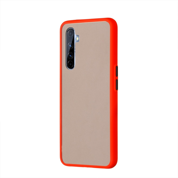 For OPPO Realme X50 Pro Skin Hand Feeling Series Shockproof Frosted PC+ TPU Protective Case