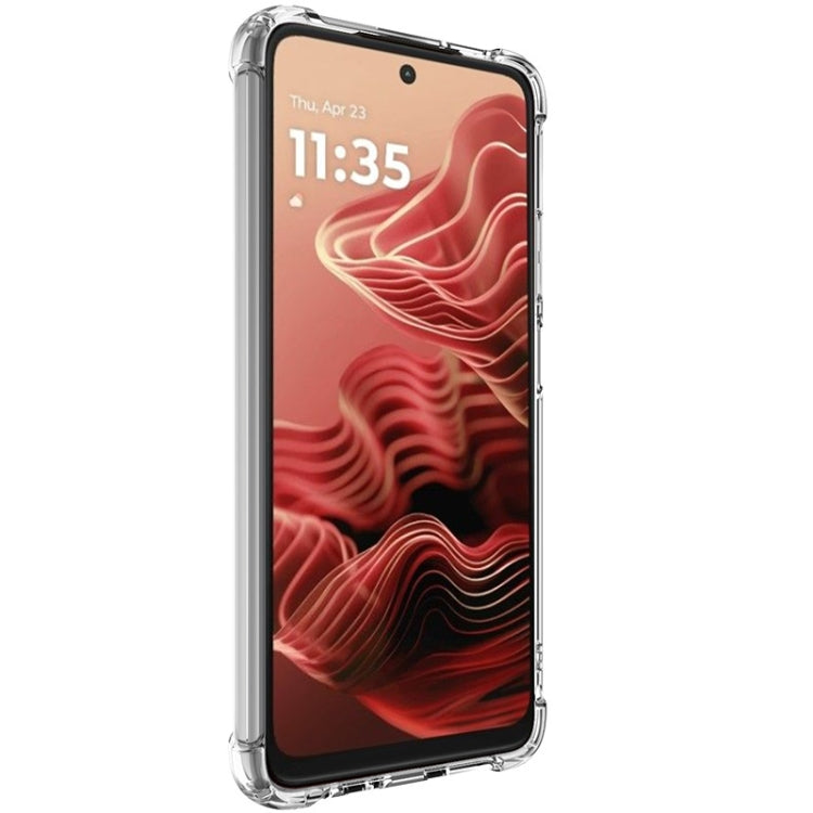 For Motorola Moto G35 5G IMAK Space Shield PC + TPU Airbag Shockproof Phone Case - Transparent