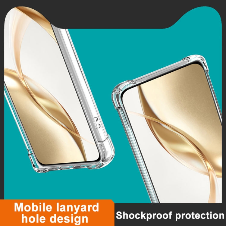 For iPhone 16 Pro IMAK Space Shield PC + TPU Airbag Shockproof Phone Case - Transparent