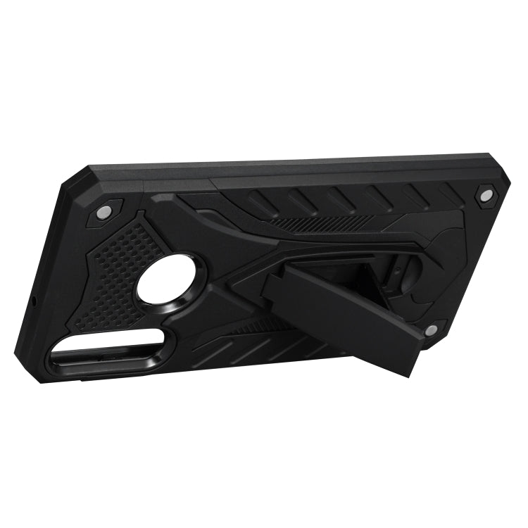 Shockproof TPU + PC Protective Case with Holder For Huawei Y6p