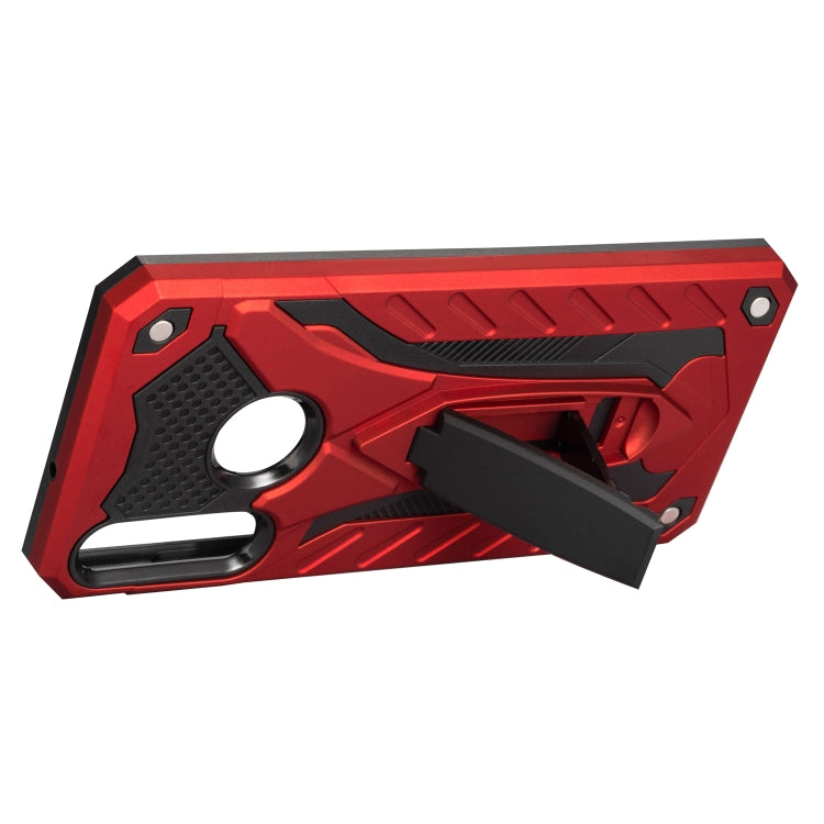 Shockproof TPU + PC Protective Case with Holder For Huawei Y6p