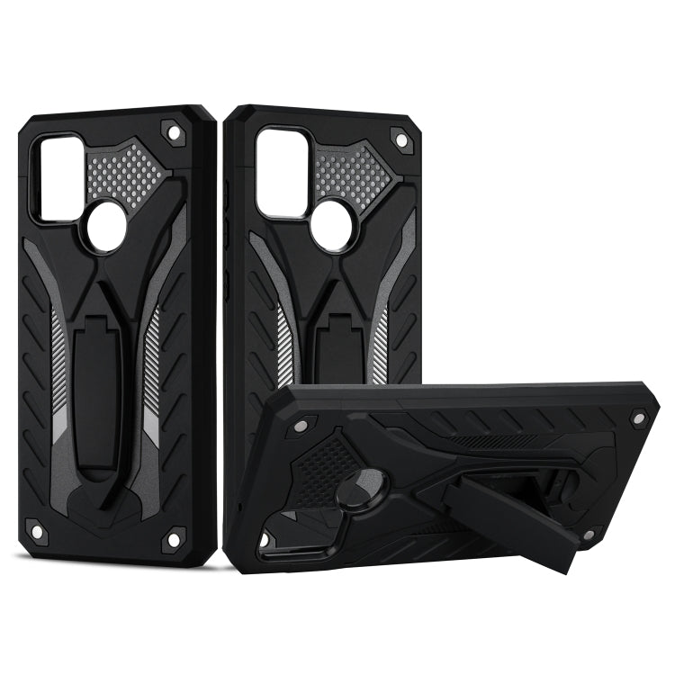 Shockproof TPU + PC Protective Case with Holder For Samsung Galaxy A21s