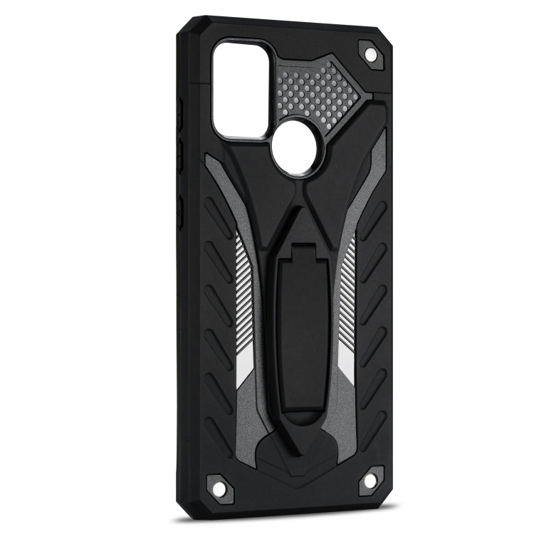 Shockproof TPU + PC Protective Case with Holder For Samsung Galaxy A21s